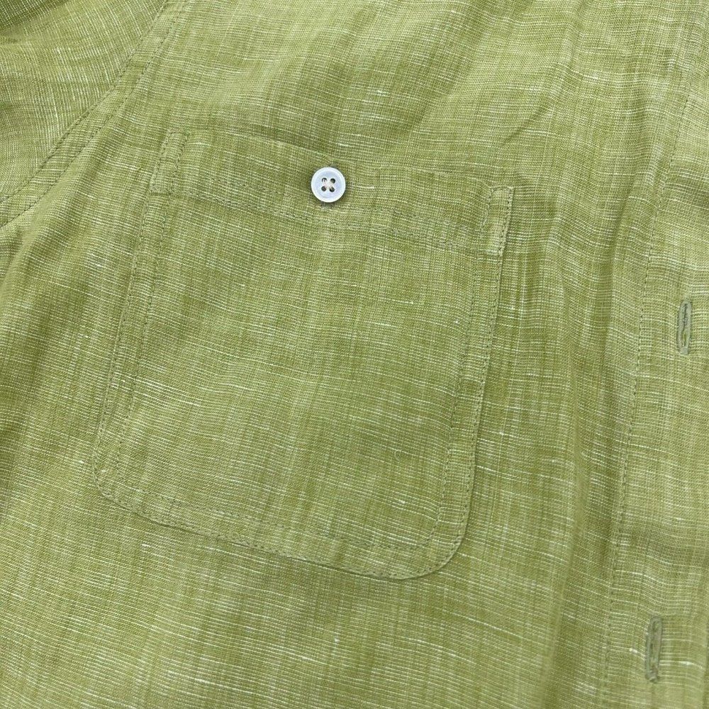 Tommy Bahama Green Casual Button Down Shirt - Picture 2 of 6